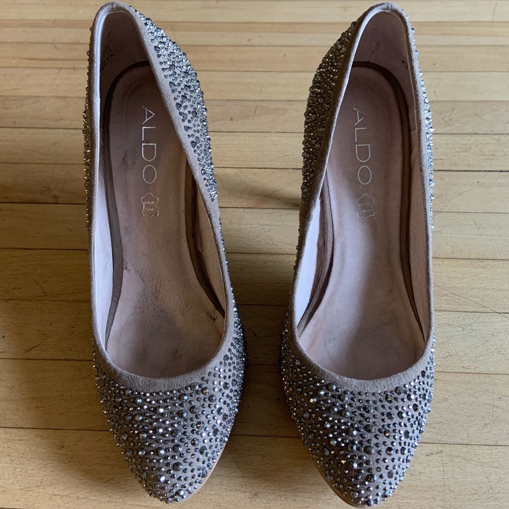 Aldo Studded Rhinestone Heel - Picture 4 of 5